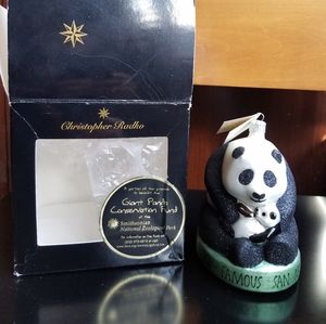 Christopher Radko - Giant Panda xmas Ornament